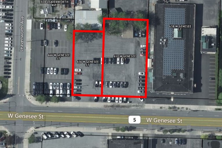 Y17169 Lowrey Jeep Lot Former 650 Genesee Street West Syracuse NY