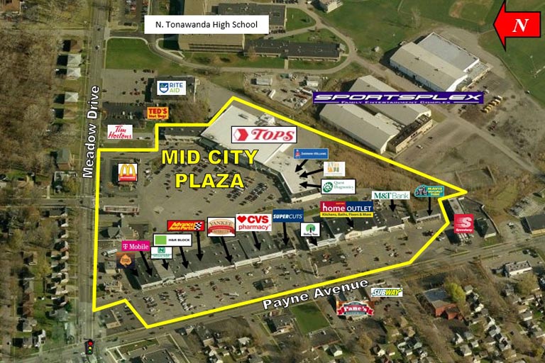 B638 Mid City Plaza 301 Meadow Drive North Tonawanda NY