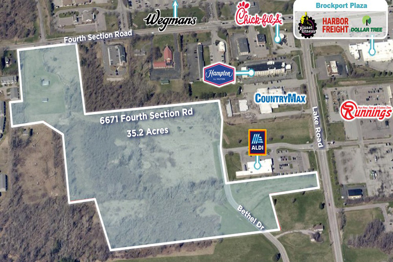 R8077 Wegmans 6671 Fourth Section Road Brockport NY