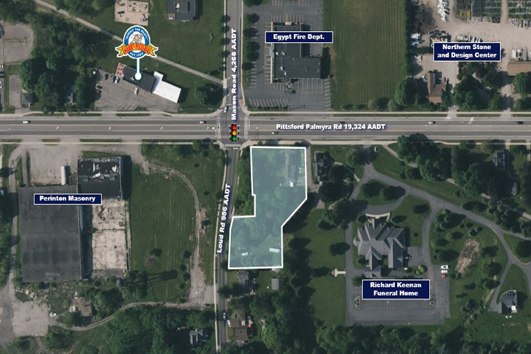 R8079 Loud Road Parcels 7485 Pittsford Palmyra Rd Perinton NY