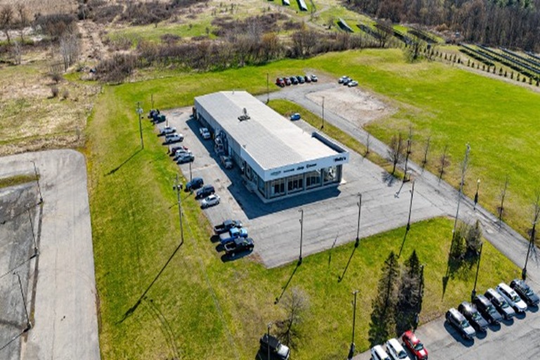 L3767 Former CDJR Building 5 South Street  Fort Plain NY